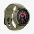 ACS06488 - Galaxy Watch 6 Classic (47mm) Case Rugged Armor Pro in black showing the front
